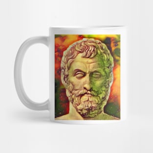 Thales of Miletus Snow Portrait | Thales of Miletus Artwork 15 Mug